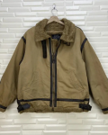B-3 Style Acrylic Lining Winter Brown Flight Jacket