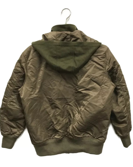Blue Label Crestbridge Nylon Ma-1 Jacket