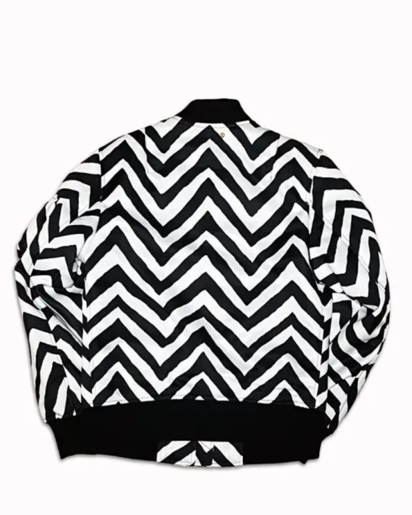 Diesel G Soledad Ma-1 Black And White Jacket