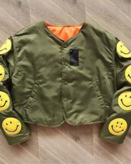 Kapital Kapital Kountry Ma-1 Olive Green Vest Jacket