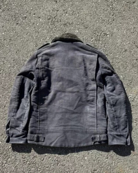 Moleskin Sheepskin Padded 90s Apc G-1 Jacket