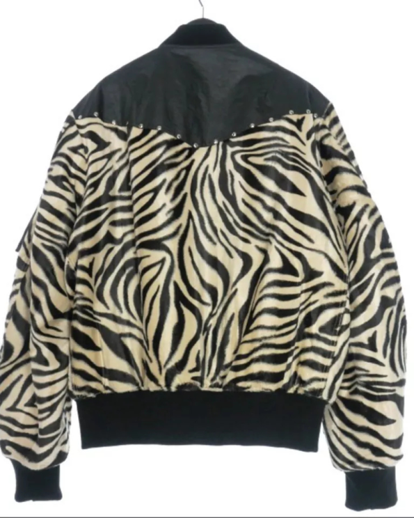 Puzzling Home A Rockers Ma-1 Zebra Jacket