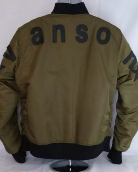 Vanson Ma-1 Khaki Cotton Jacket