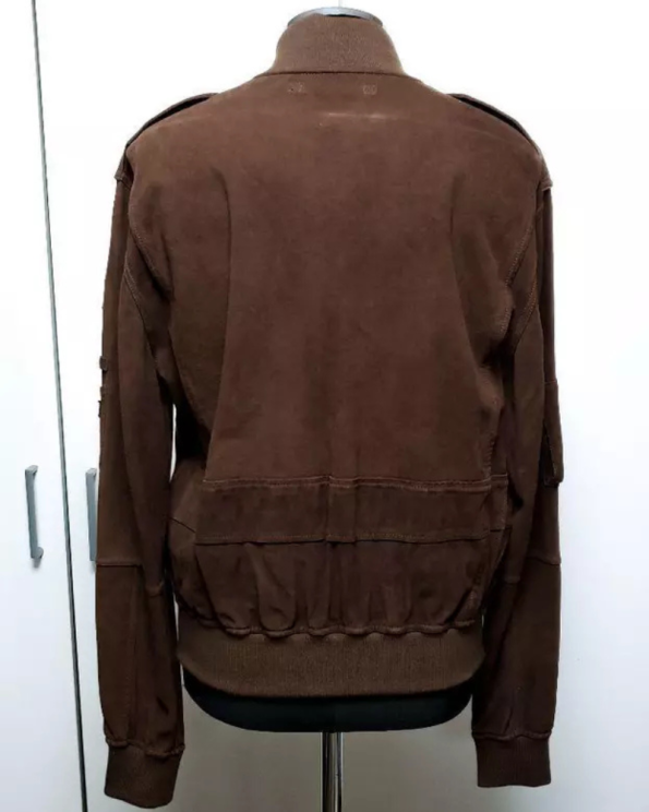 Zio Bernardo Bl Army Goatskin A 1 Jacket